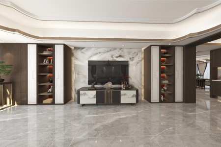 海濱花園黃女士-新中式風格